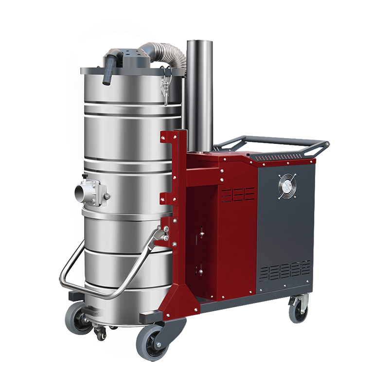 百色坦洁380V 双桶手动反吹工业吸尘器X8系列